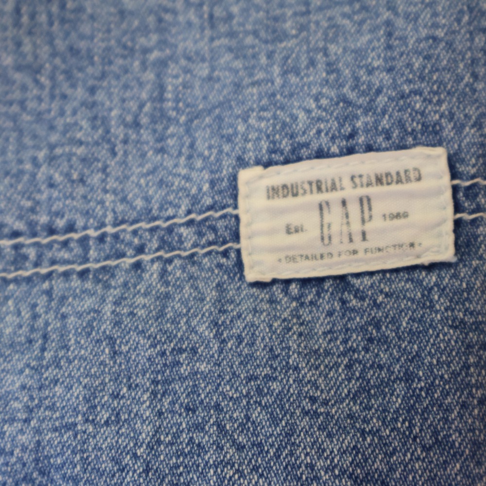 Gap Industrial Standard Mens Carpenter Jeans Blue Denim Workwear 36x34 - Picture 11 of 12